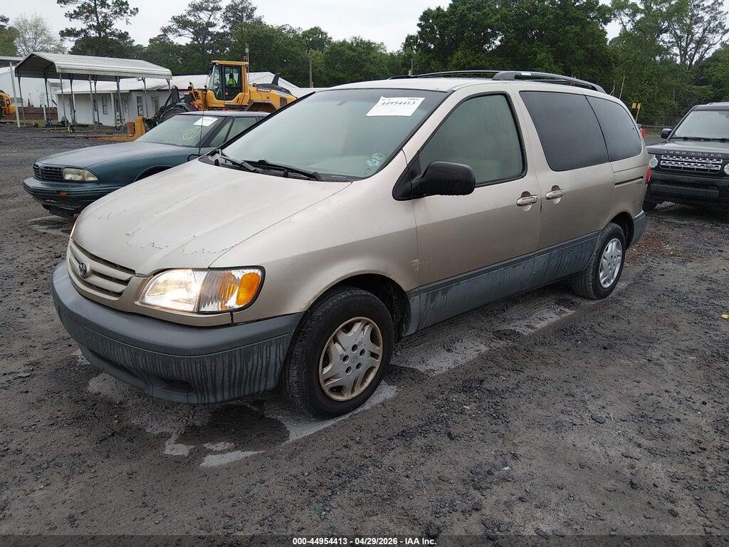 4T3ZF19CX3U535975 2003 TOYOTA SIENNA photo no. 2