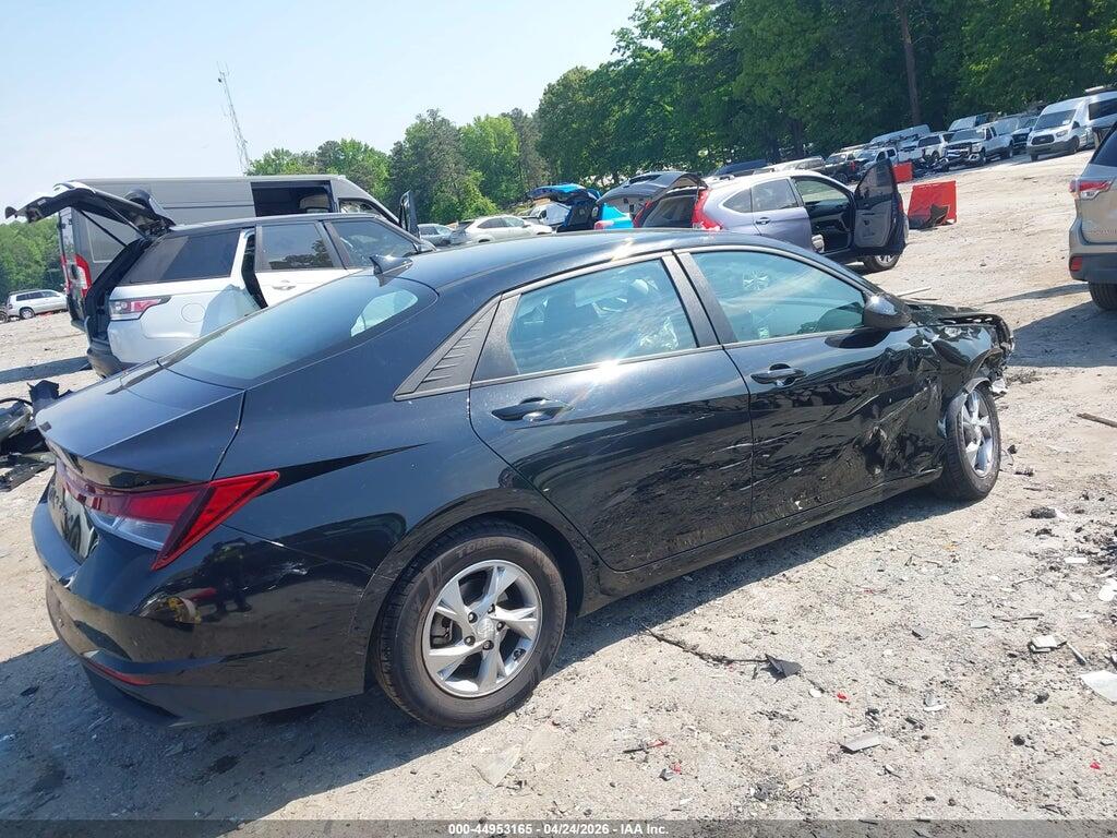 5NPLL4AG8MH032792 2021 HYUNDAI ELANTRA photo no. 4