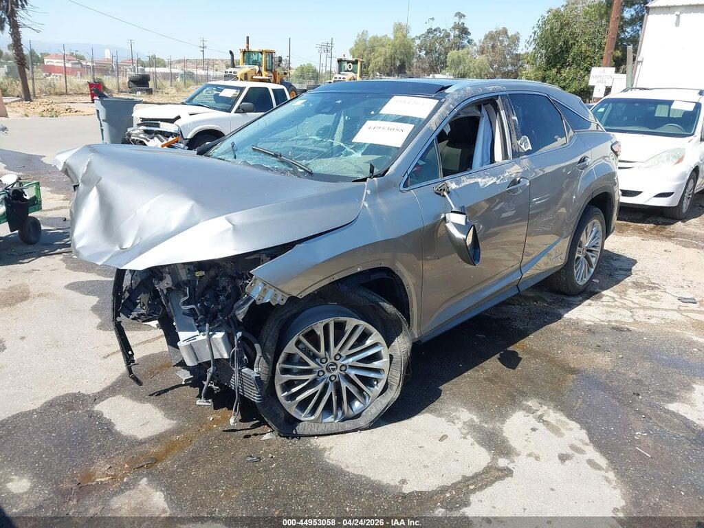 2T2JGMDA1MC066820 2021 LEXUS RX 450H photo no. 2