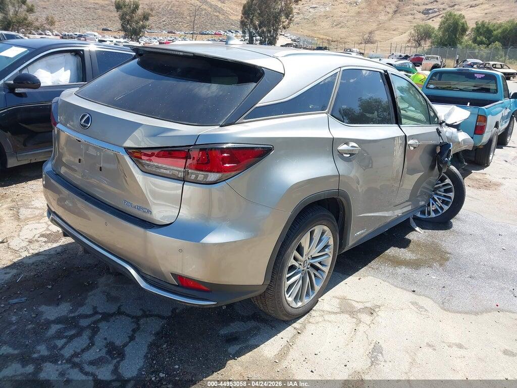 2T2JGMDA1MC066820 2021 LEXUS RX 450H photo no. 4