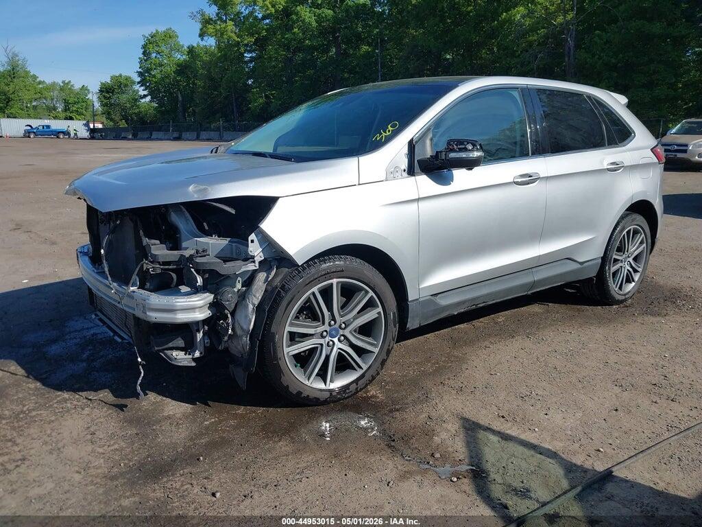 2FMPK4K91KBC31174 2019 FORD EDGE photo no. 2