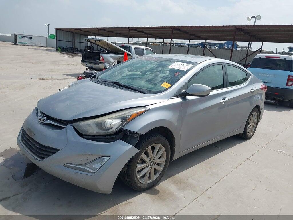 5NPDH4AE9FH547937 2015 HYUNDAI ELANTRA photo no. 2