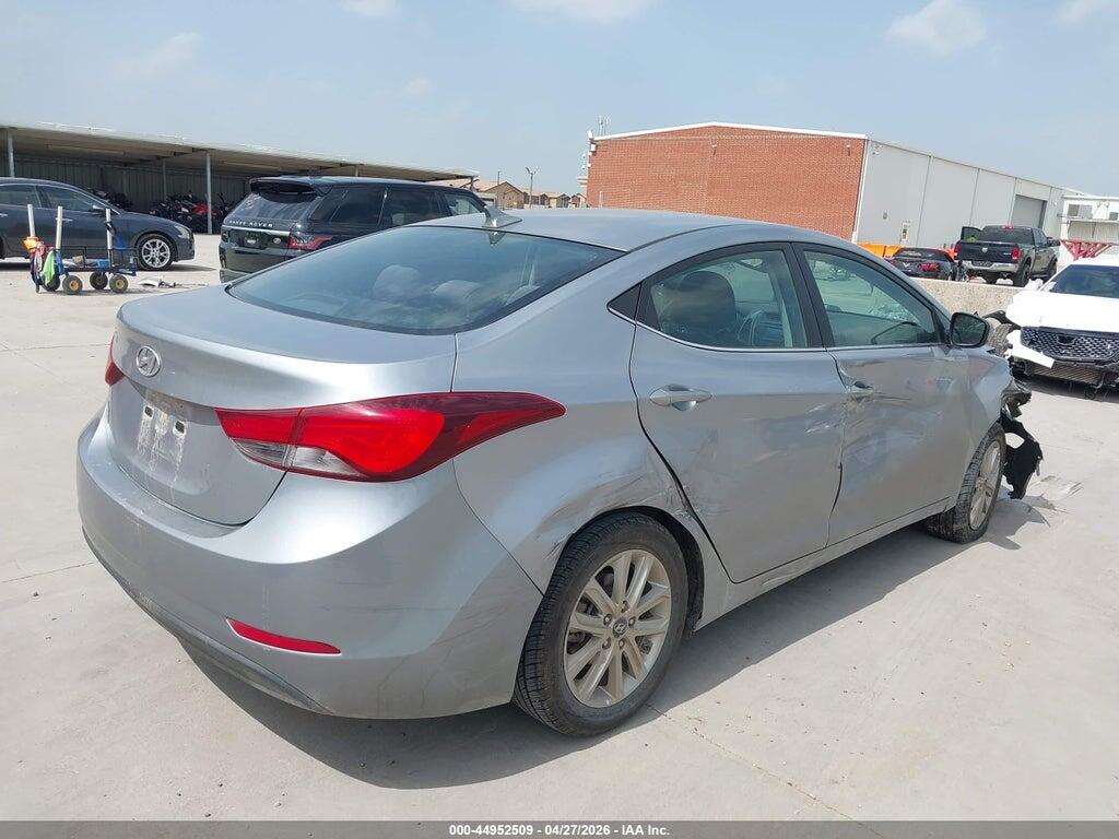 5NPDH4AE9FH547937 2015 HYUNDAI ELANTRA photo no. 4