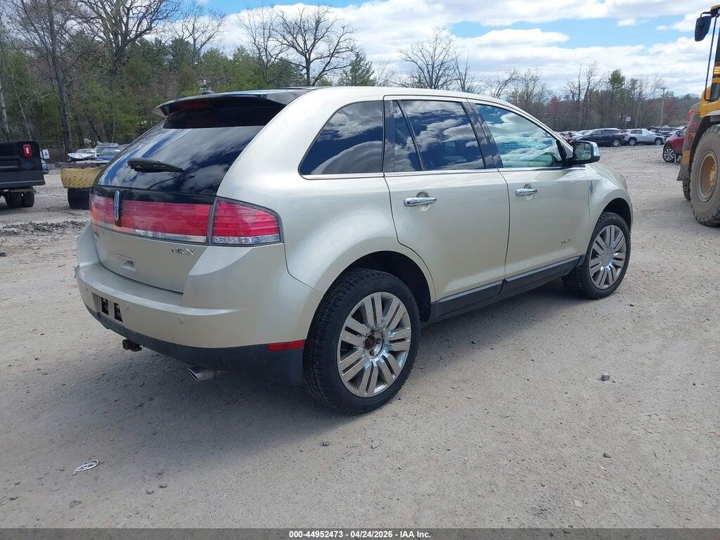 2LMDJ8JC4ABJ31440 2010 LINCOLN MKX photo no. 4