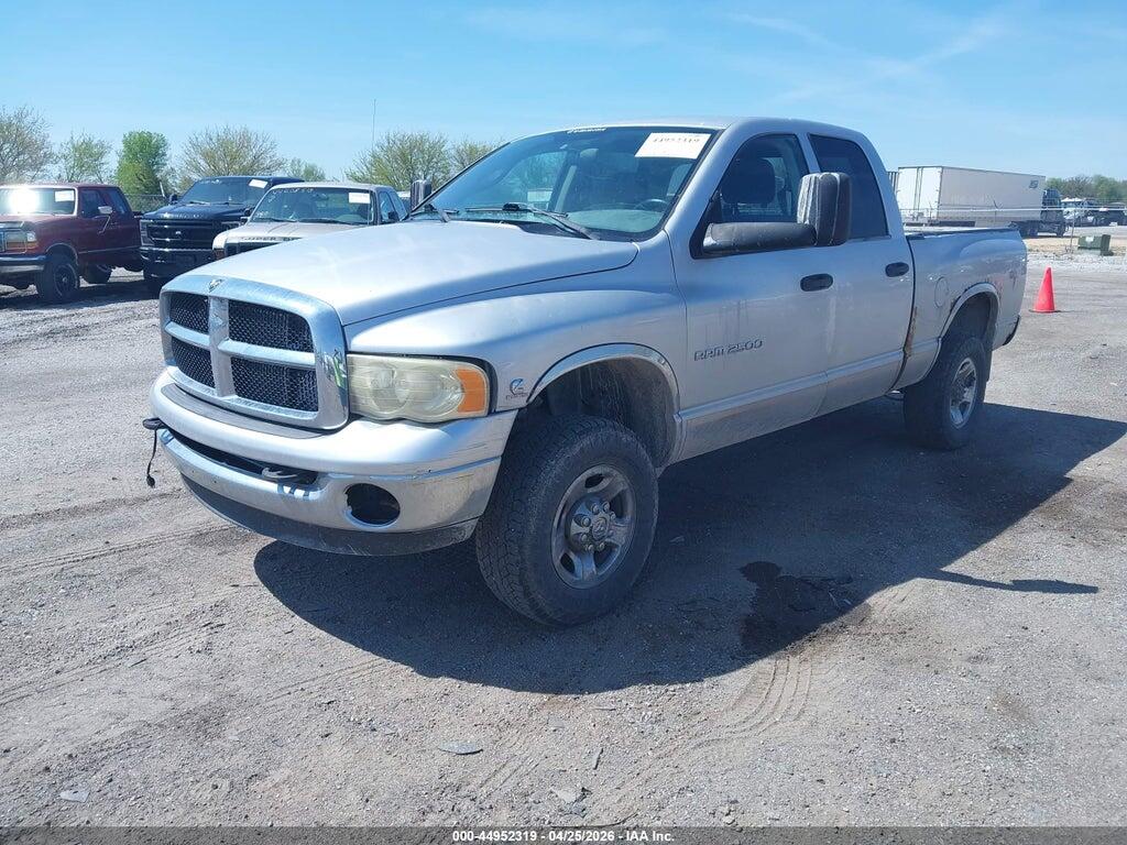 3D7KU28CX4G251302 2004 DODGE RAM 2500 photo no. 2