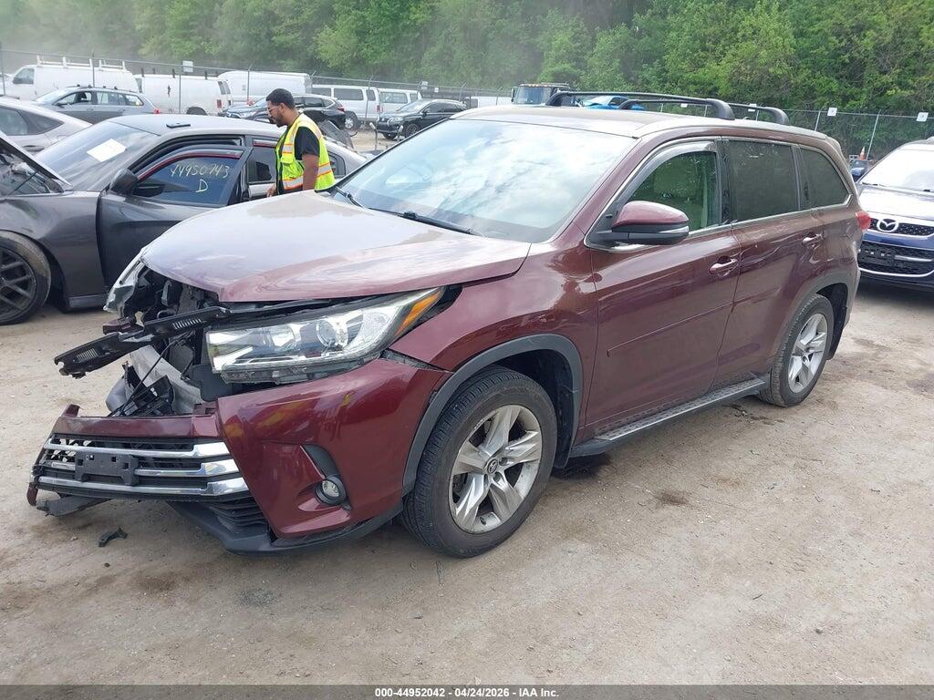 5TDDZRFH0KS938394 2019 TOYOTA HIGHLANDER photo no. 2