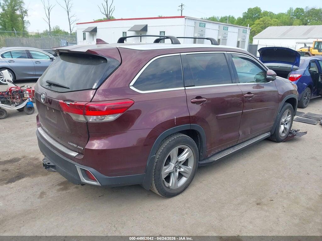 5TDDZRFH0KS938394 2019 TOYOTA HIGHLANDER photo no. 4