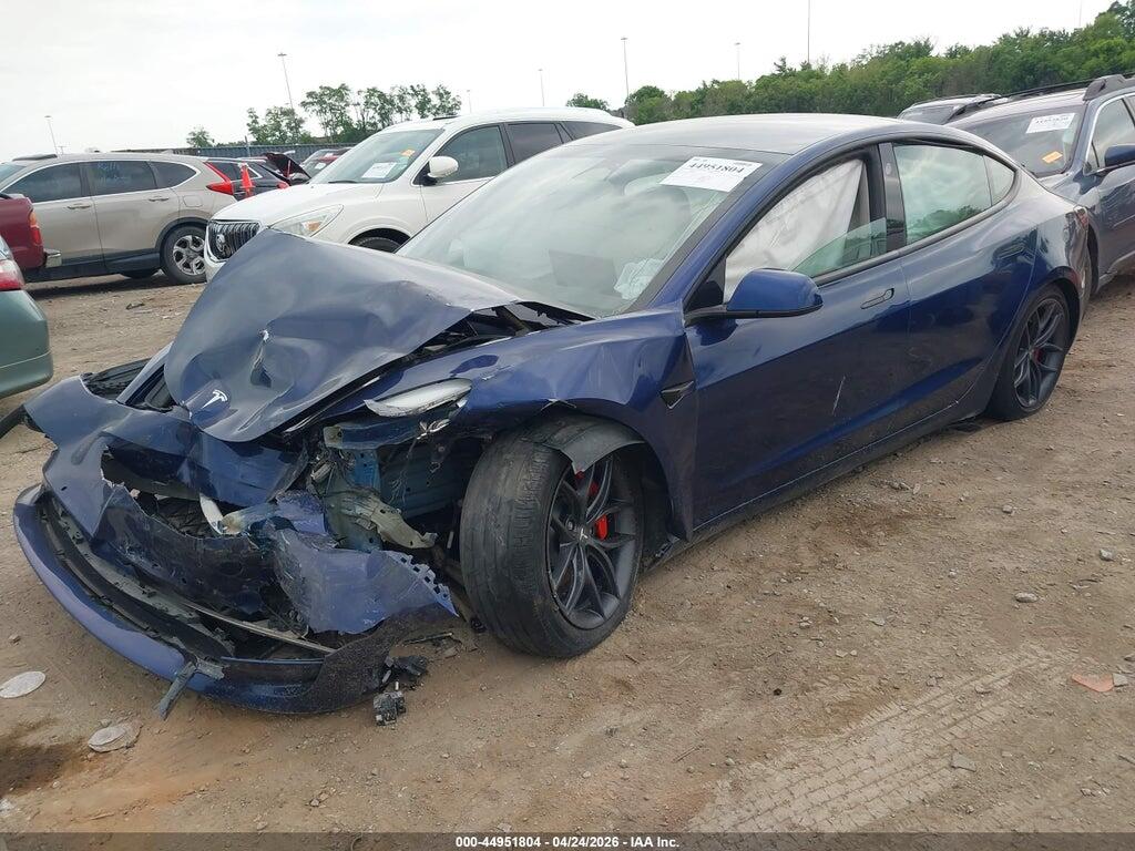 5YJ3E1EC1MF936305 2021 TESLA MODEL 3 photo no. 2