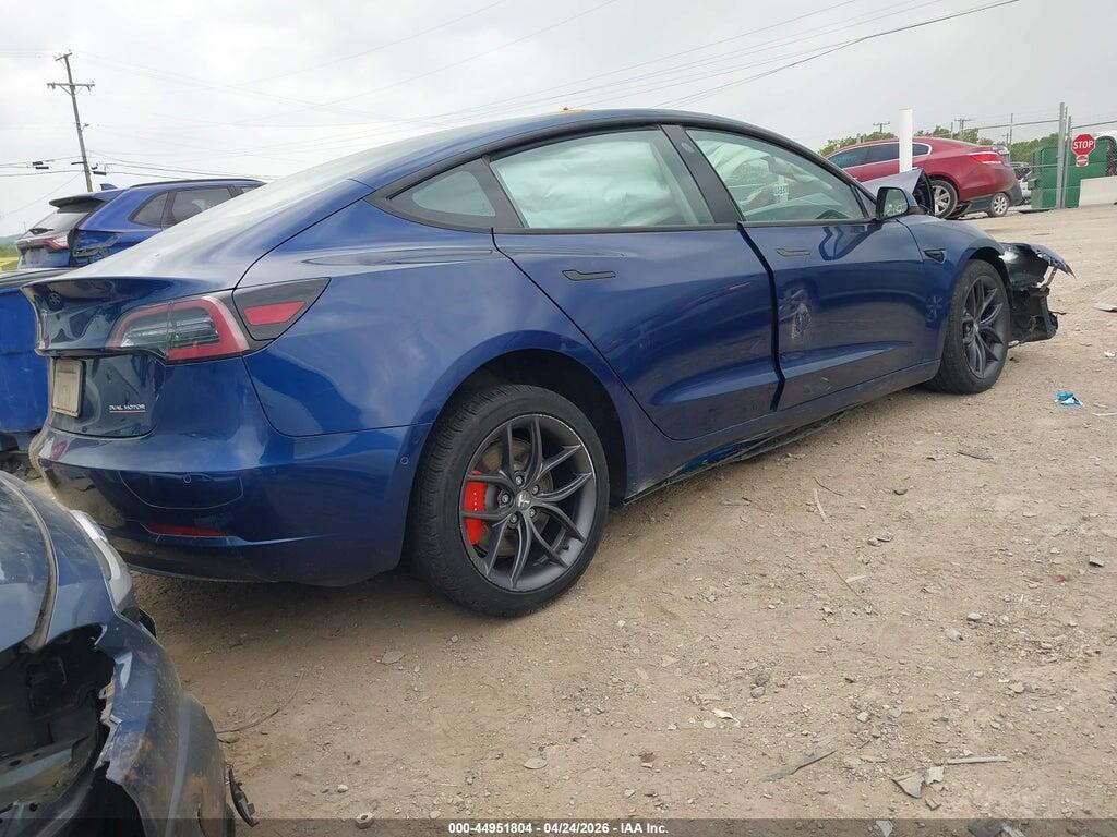 5YJ3E1EC1MF936305 2021 TESLA MODEL 3 photo no. 4