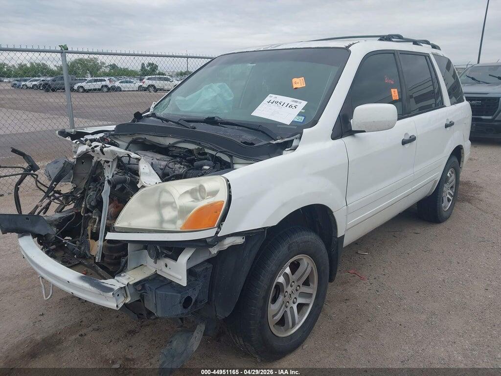 2HKYF18443H561632 2003 HONDA PILOT photo no. 2