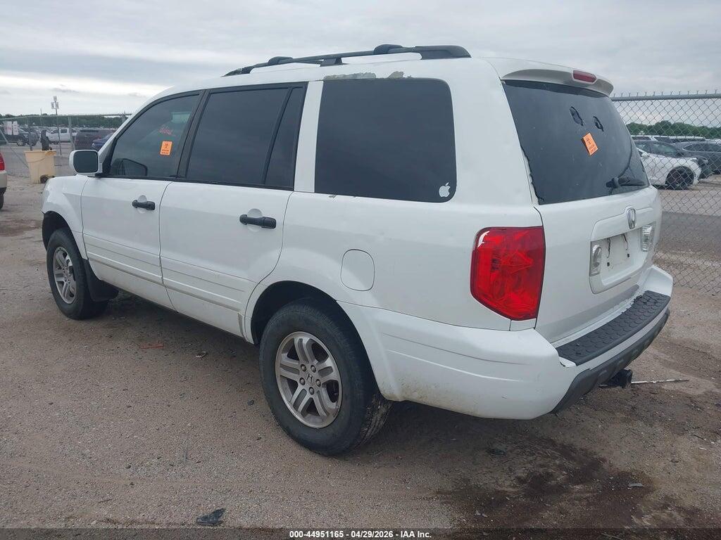 2HKYF18443H561632 2003 HONDA PILOT photo no. 3