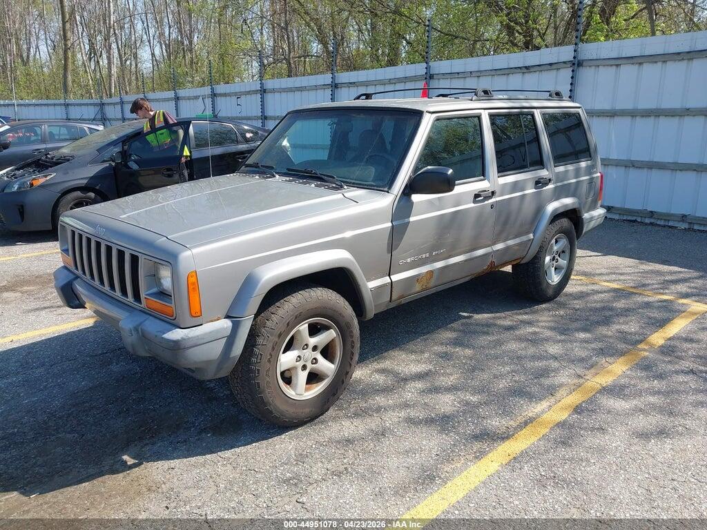 1J4FF48SXYL270315 2000 JEEP CHEROKEE photo no. 2