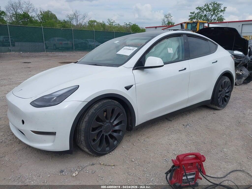 7SAYGDEF7SA339958 2025 TESLA MODEL Y photo no. 2