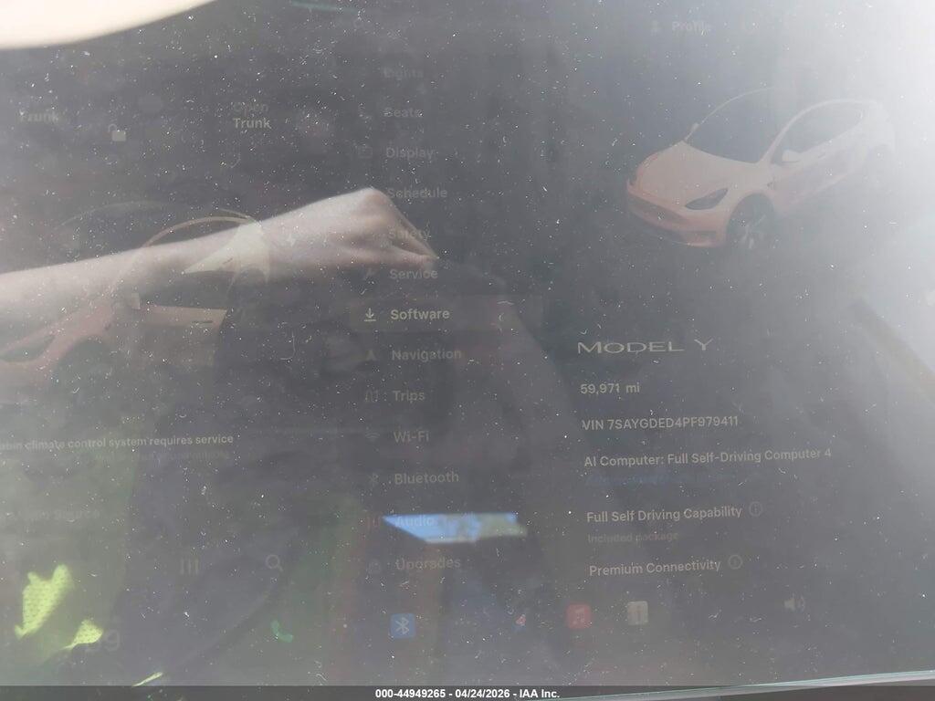 7SAYGDED4PF979411 2023 TESLA MODEL Y photo no. 7