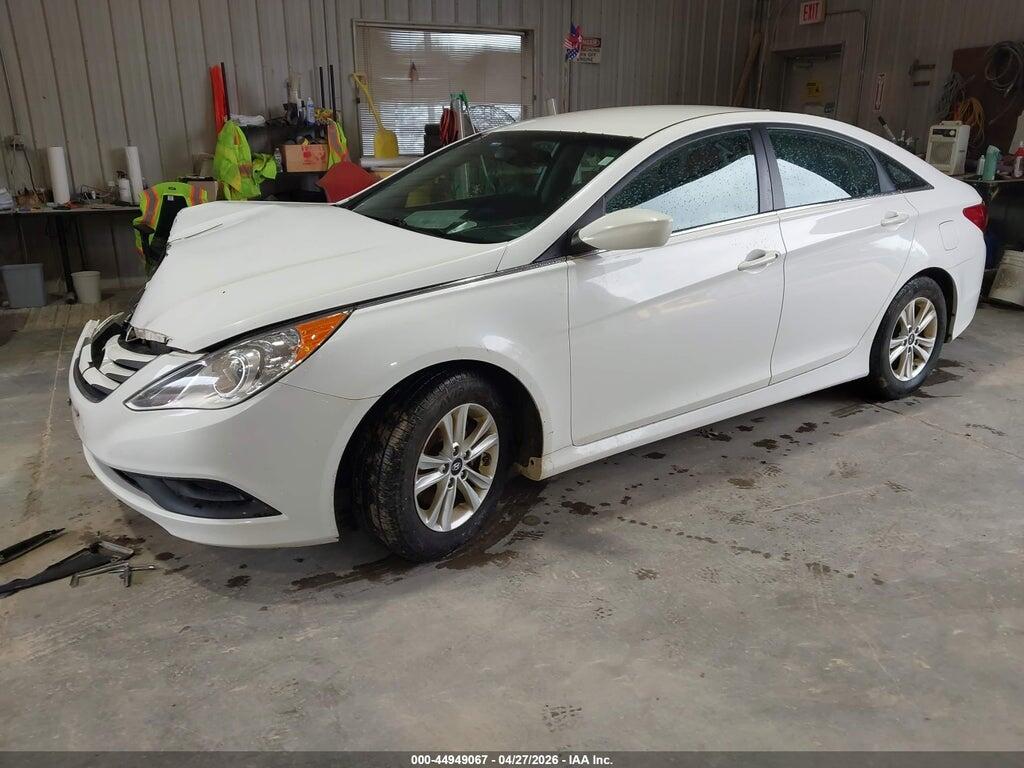 5NPEB4AC0EH844193 2014 HYUNDAI SONATA photo no. 2