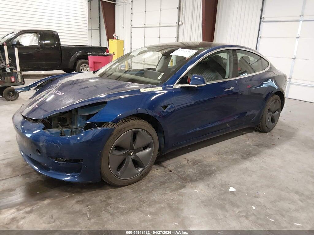 5YJ3E1EB3LF636304 2020 TESLA MODEL 3 photo no. 2