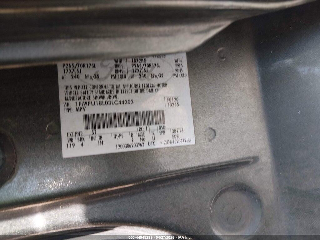 1FMFU18L03LC44202 2003 FORD EXPEDITION photo no. 9