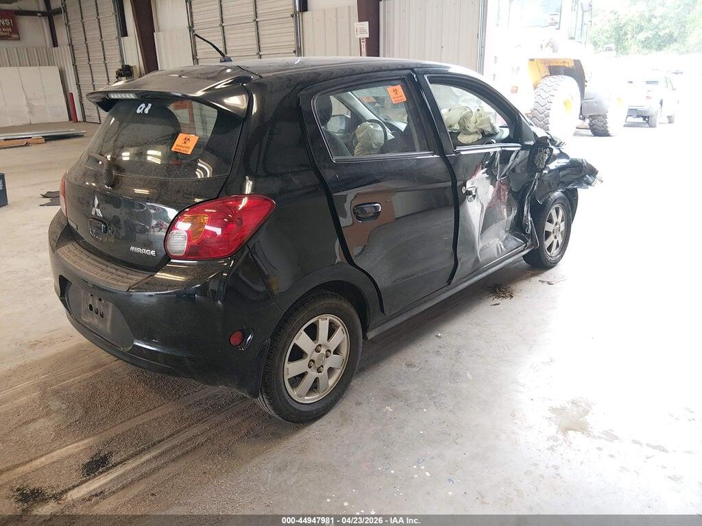 ML32A4HJ2FH060868 2015 MITSUBISHI MIRAGE photo no. 4