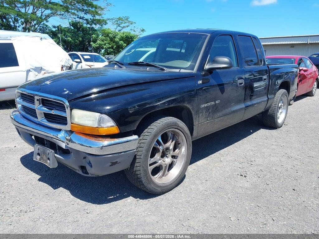 1B7HL2AX11S252976 2001 DODGE DAKOTA photo no. 2