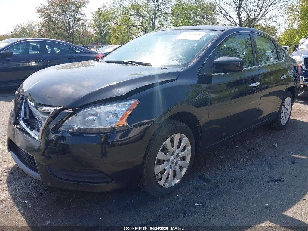 3N1AB7AP4FL667705 2015 NISSAN SENTRA photo no. 2
