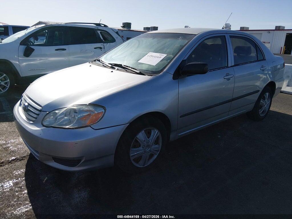 1NXBR32E33Z018770 2003 TOYOTA COROLLA photo no. 2