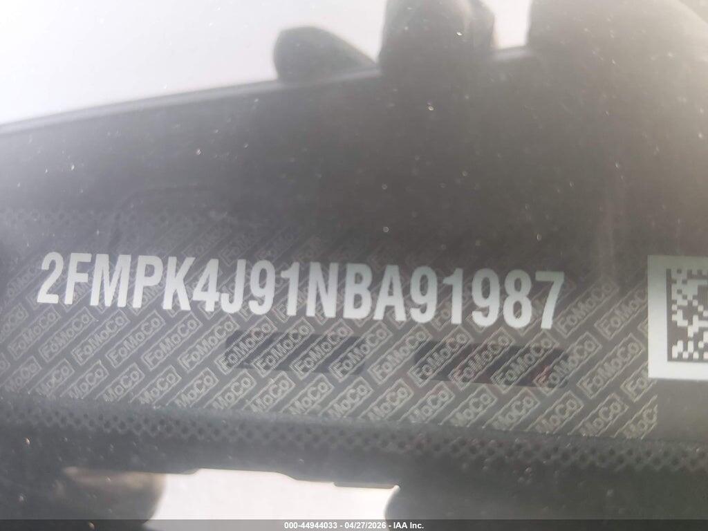 2FMPK4J91NBA91987 2022 FORD EDGE photo no. 9