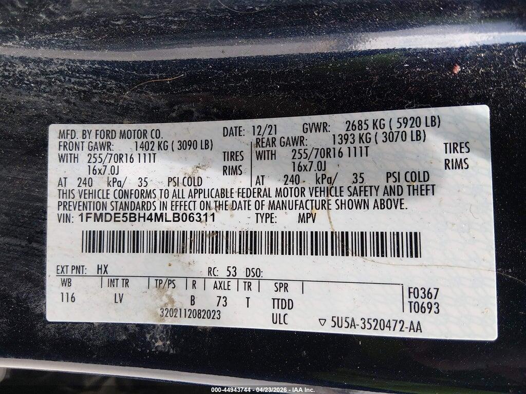 1FMDE5BH4MLB06311 2021 FORD BRONCO photo no. 9