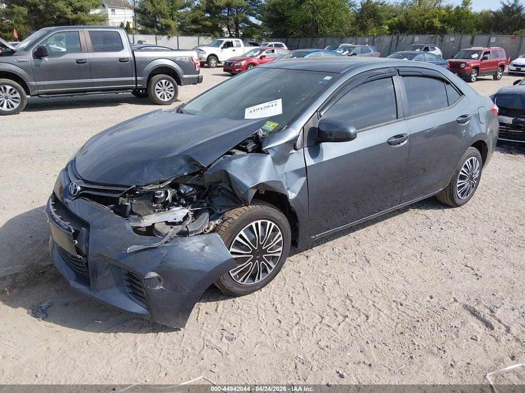 2T1BURHE4GC698890 2016 TOYOTA COROLLA photo no. 2