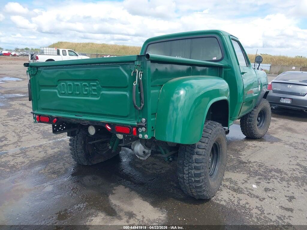 0000W14BE85167180 1977 DODGE POWER WAGON photo no. 4