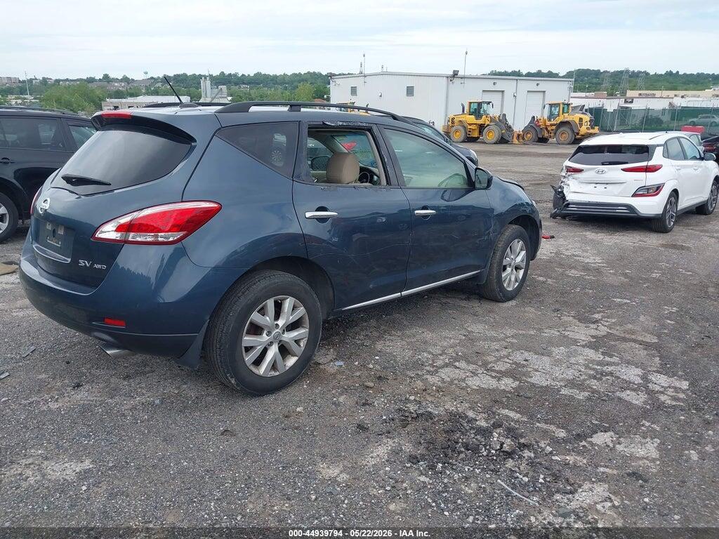 JN8AZ1MW6EW517276 2014 NISSAN MURANO photo no. 4