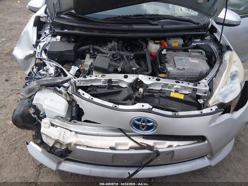 JTDKDTB37E1064236 2014 TOYOTA PRIUS C photo no. 10