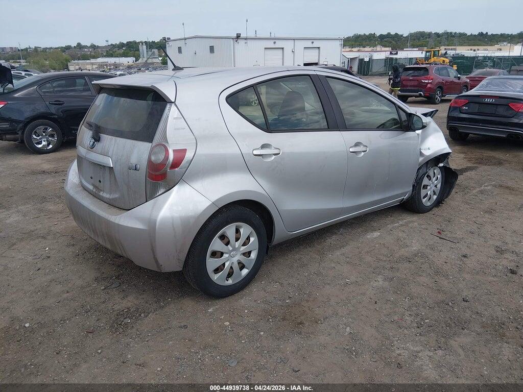 JTDKDTB37E1064236 2014 TOYOTA PRIUS C photo no. 4