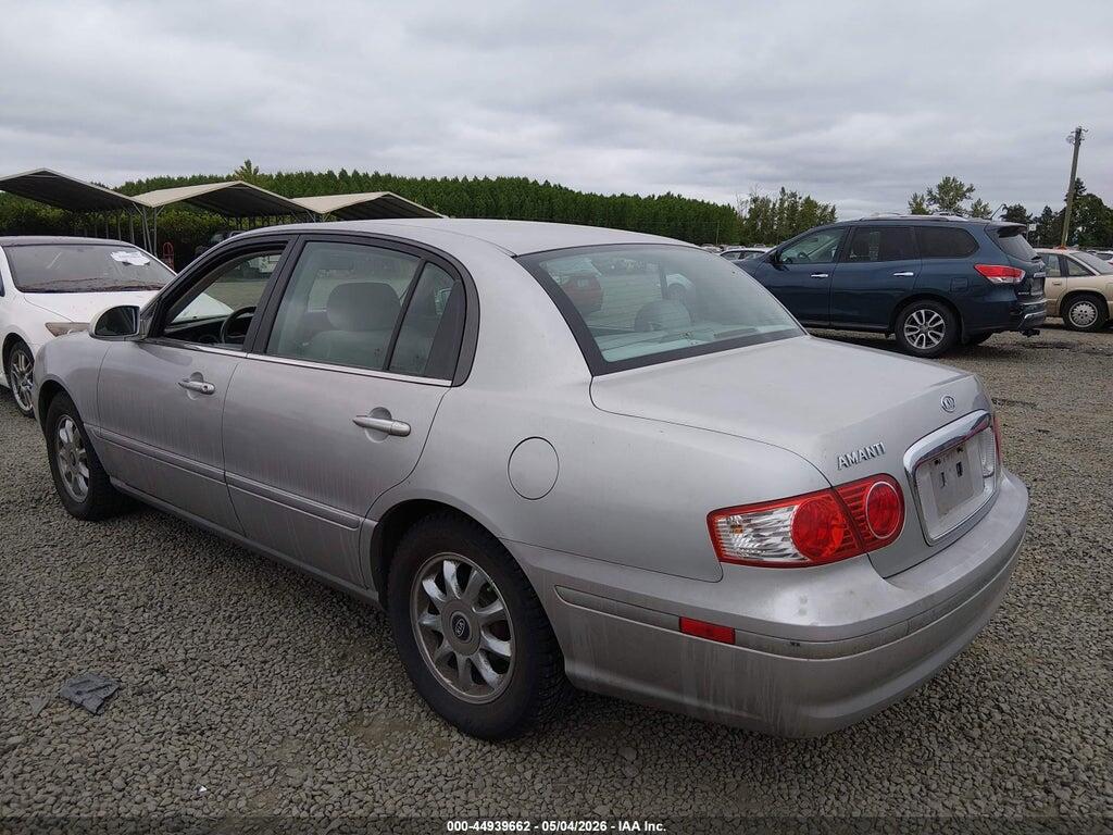 KNALD124845023331 2004 KIA AMANTI photo no. 3