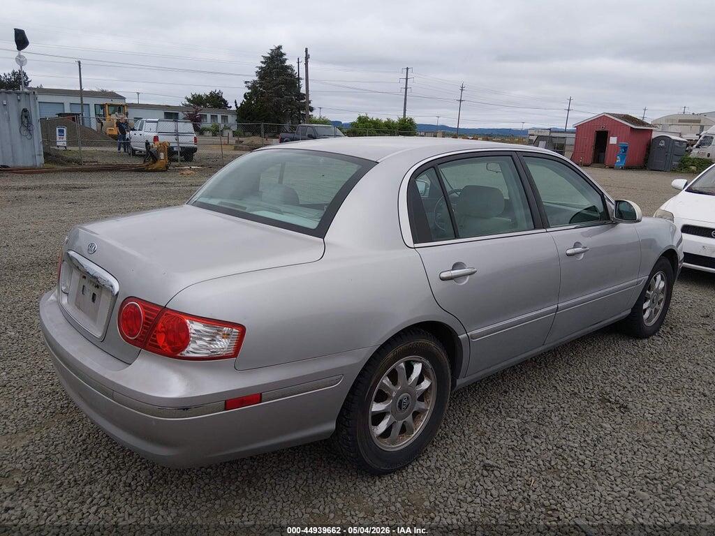 KNALD124845023331 2004 KIA AMANTI photo no. 4