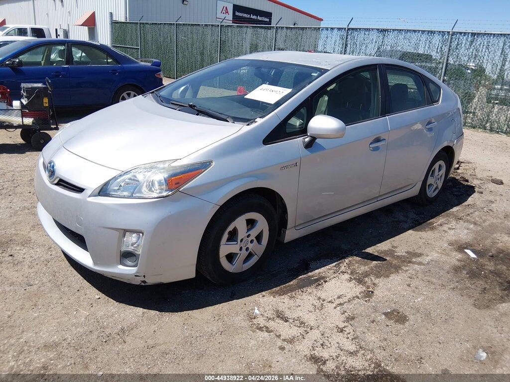JTDKN3DU4A0115453 2010 TOYOTA PRIUS photo no. 2