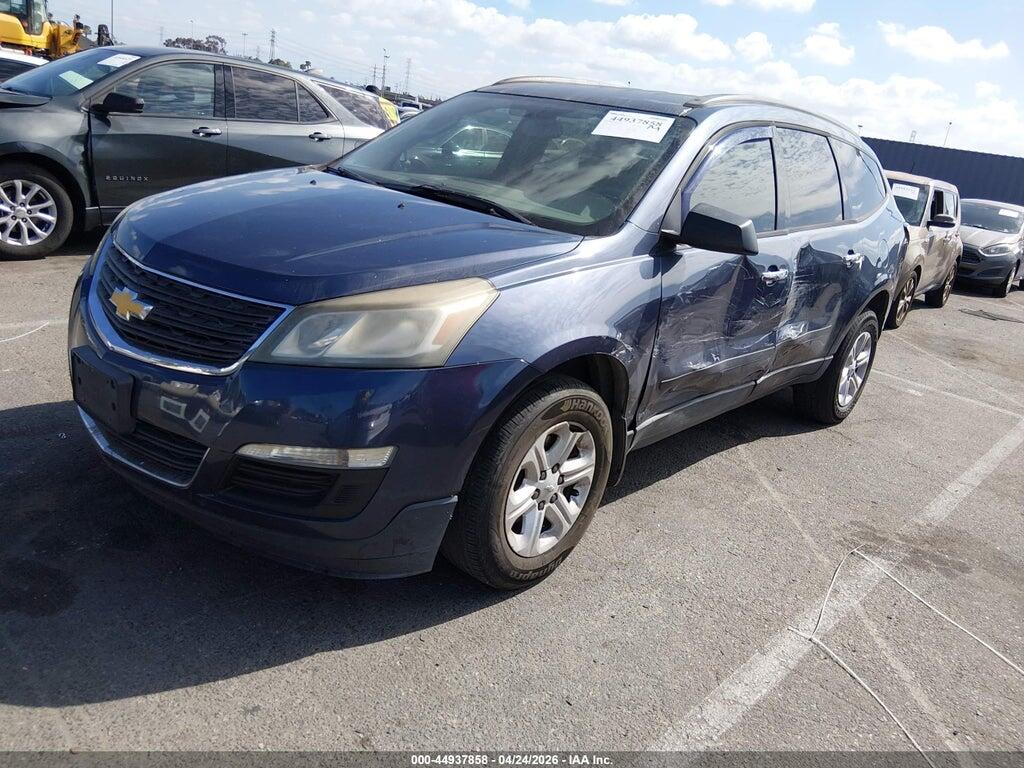 1GNKRFKDXEJ256527 2014 CHEVROLET TRAVERSE photo no. 2
