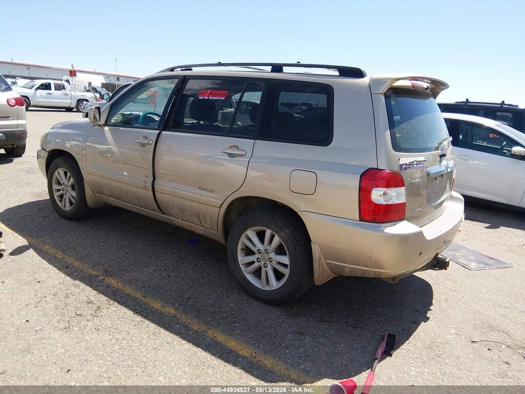 JTEEW21A470044855 2007 TOYOTA HIGHLANDER HYBRID photo no. 3