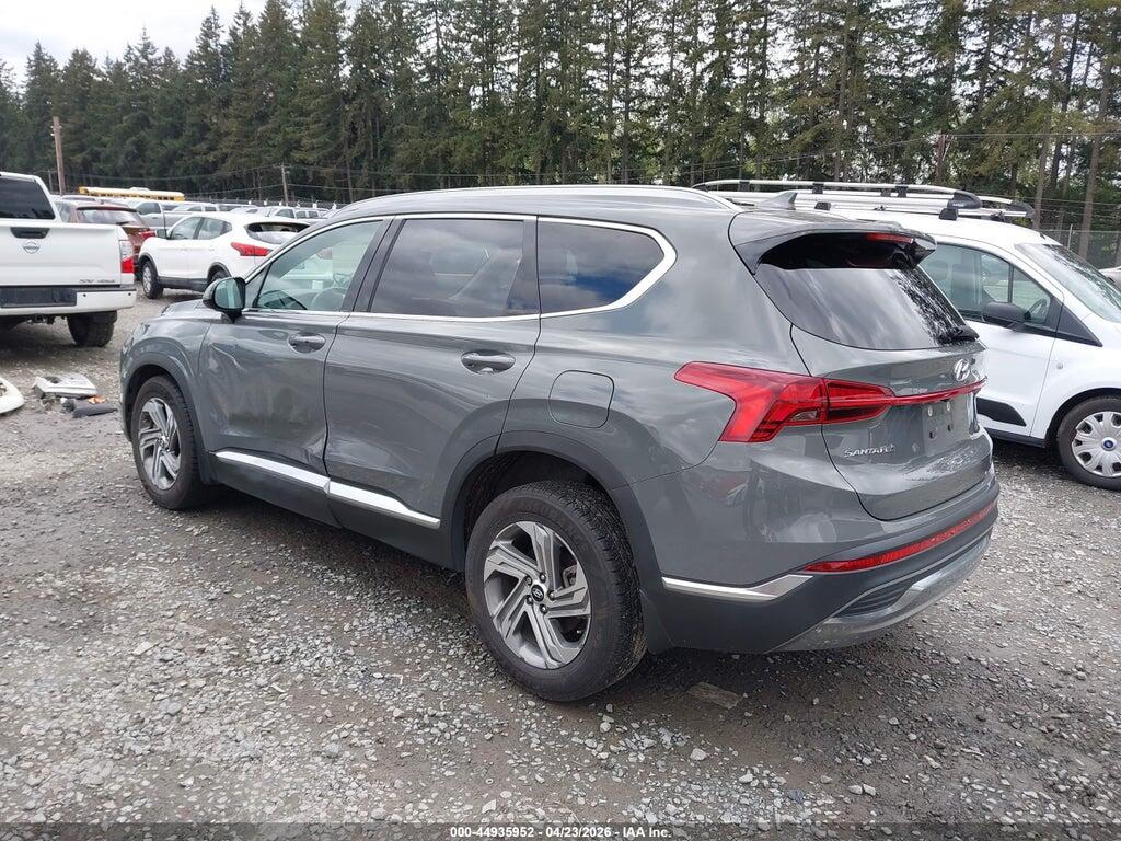 5NMS24AJ2NH393346 2022 HYUNDAI SANTA FE photo no. 3