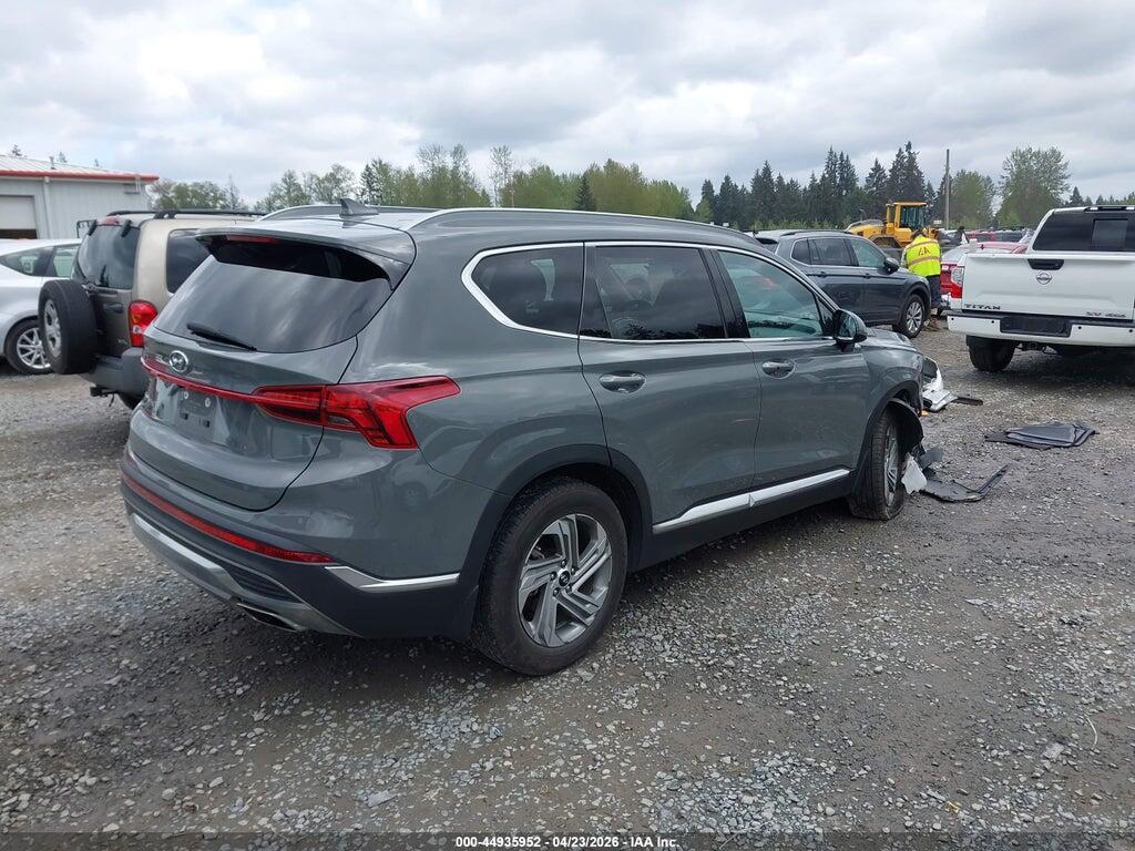 5NMS24AJ2NH393346 2022 HYUNDAI SANTA FE photo no. 4