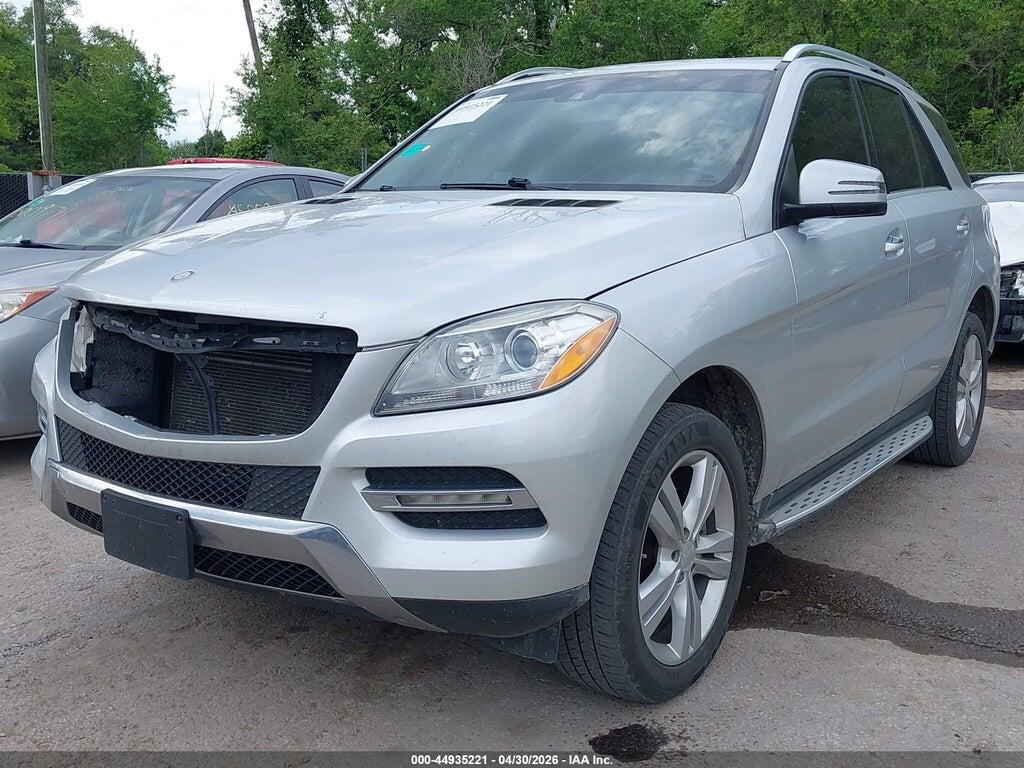 4JGDA5HB9EA372743 2014 MERCEDES-BENZ ML 350 photo no. 2