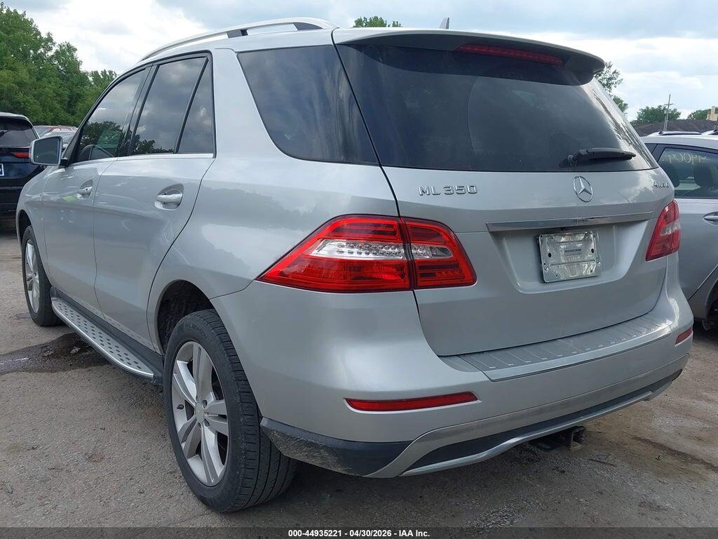 4JGDA5HB9EA372743 2014 MERCEDES-BENZ ML 350 photo no. 3