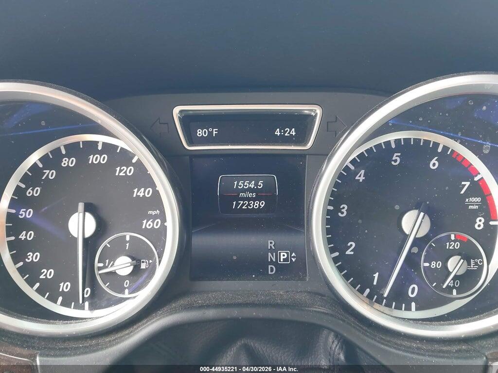4JGDA5HB9EA372743 2014 MERCEDES-BENZ ML 350 photo no. 7