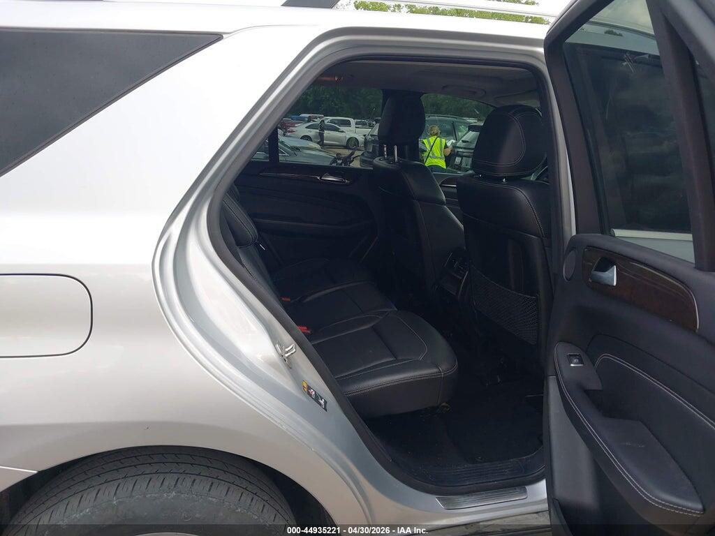 4JGDA5HB9EA372743 2014 MERCEDES-BENZ ML 350 photo no. 8