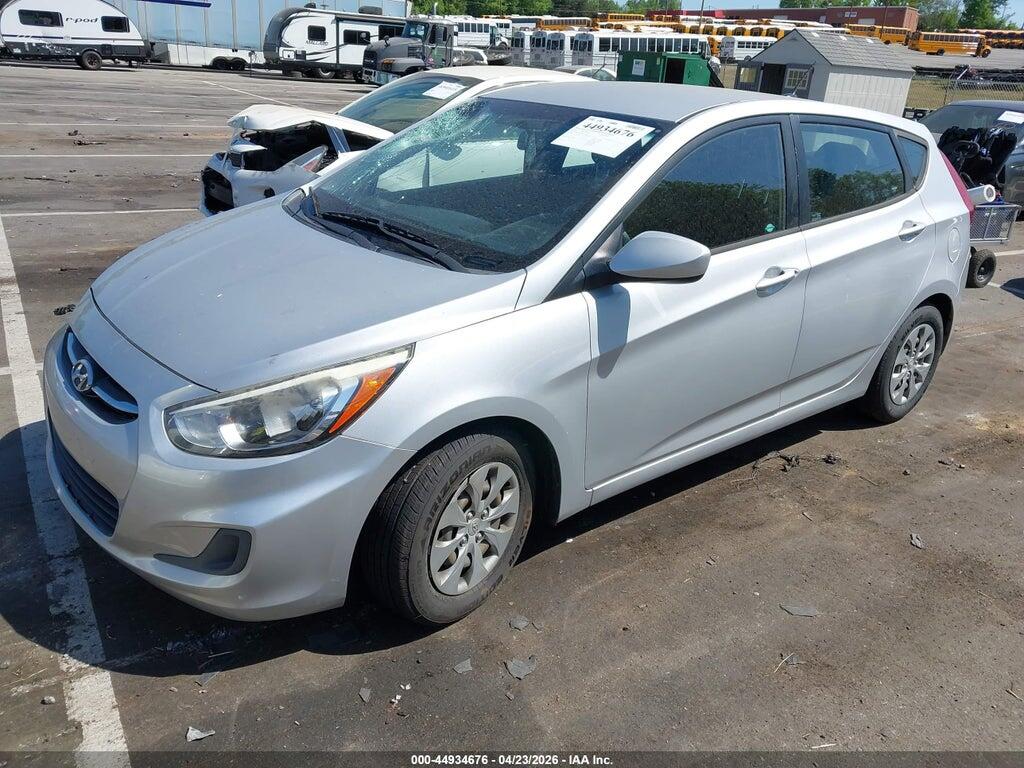 KMHCT5AE0GU252812 2016 HYUNDAI ACCENT photo no. 2