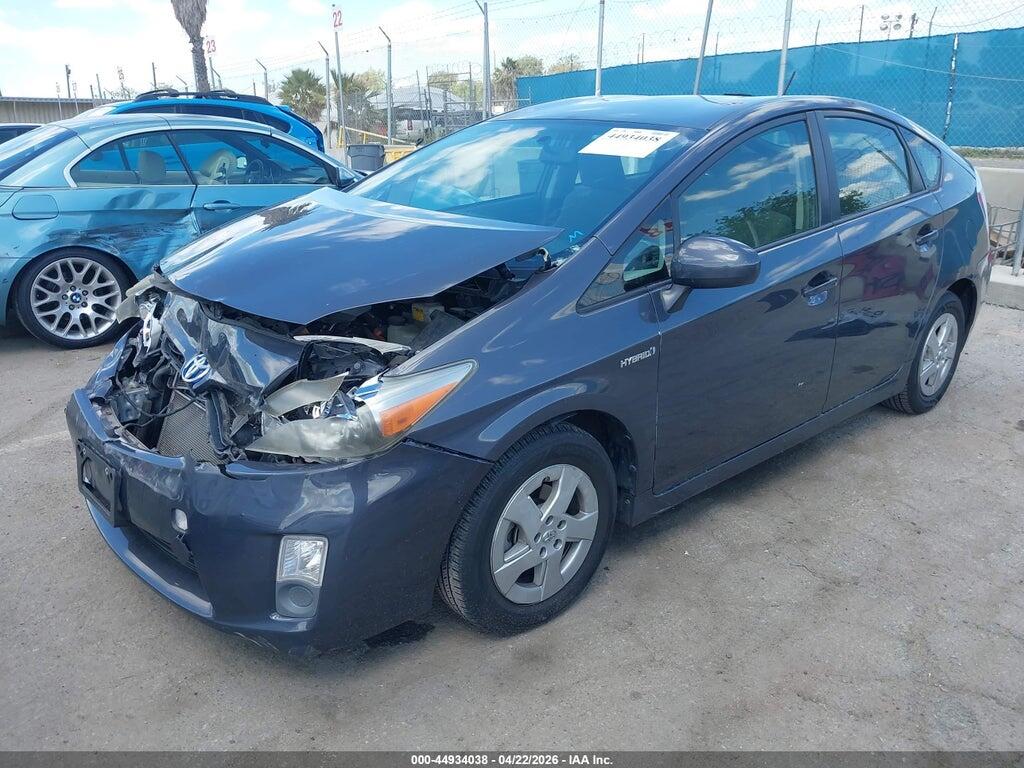 JTDKN3DU1B0294987 2011 TOYOTA PRIUS photo no. 2