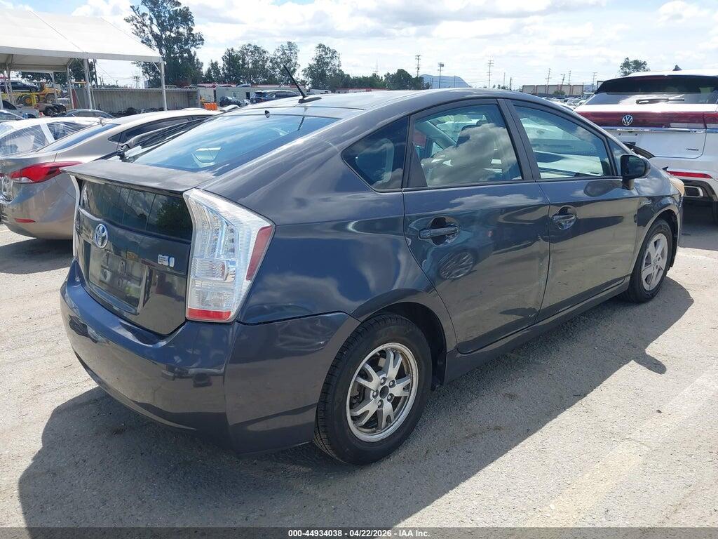 JTDKN3DU1B0294987 2011 TOYOTA PRIUS photo no. 4