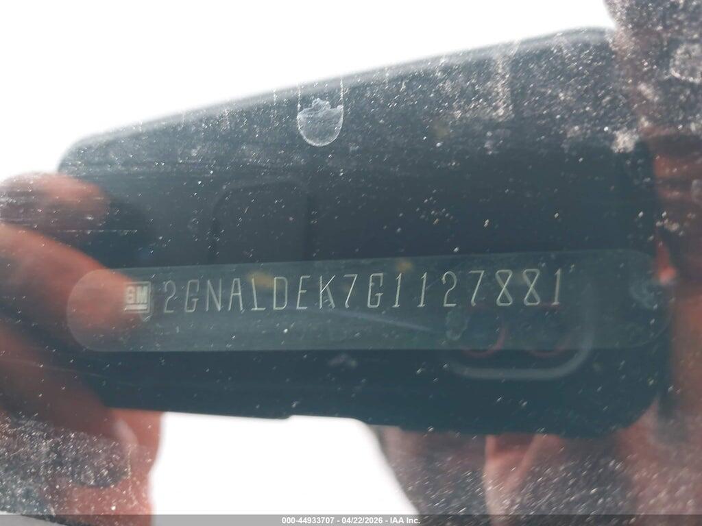 2GNALDEK7G1127881 2016 CHEVROLET EQUINOX photo no. 9