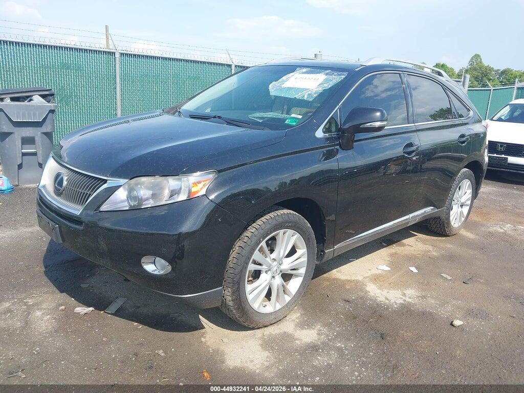 JTJBC1BA5C2424419 2012 LEXUS RX 450H photo no. 2