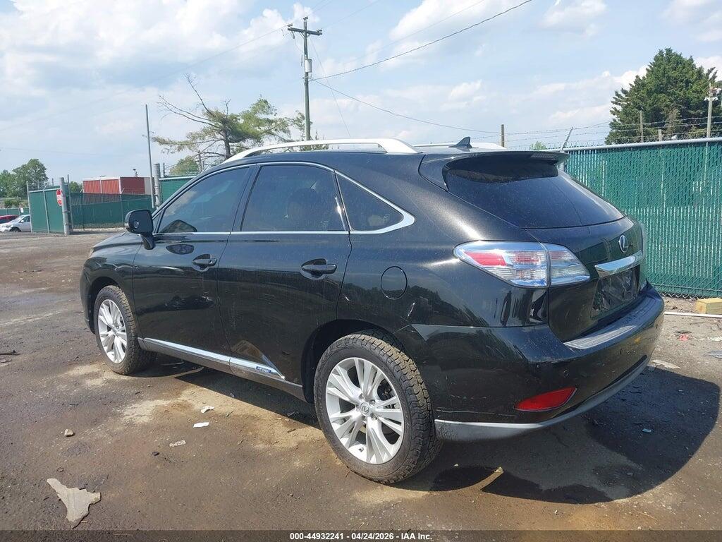 JTJBC1BA5C2424419 2012 LEXUS RX 450H photo no. 3