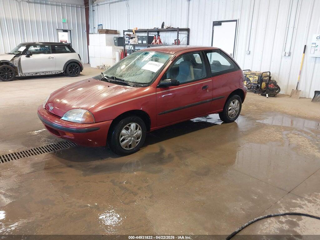 2C1MR2291V6769875 1997 GEO METRO photo no. 2